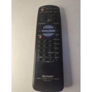 Original SHARP RRMCG0119AJSA Remote Control VHC952U VCH952U VCA552U VCH953U